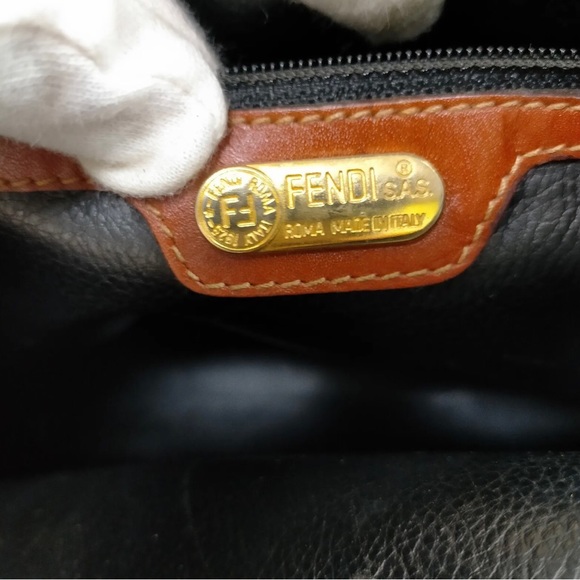RARE VTG Fendi Pequín Stripe Bag 03 - Picture 3 of 8
